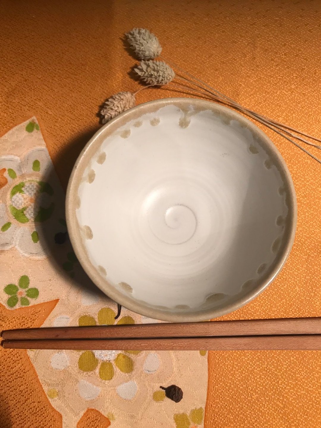 慢火雅风经典饭碗 自然灰釉款 - 碗 - 陶 白色