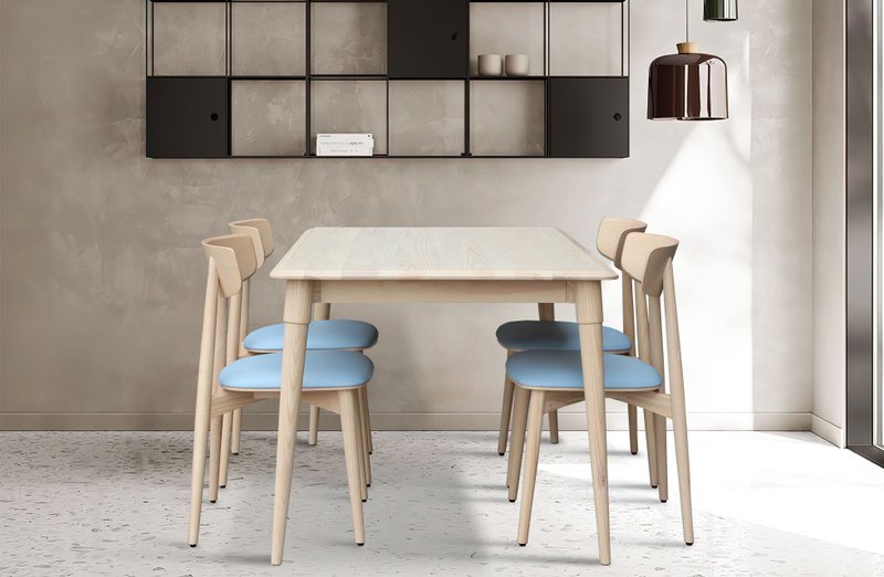 Libera 实木餐椅 - 椅子/沙发 - 木头 