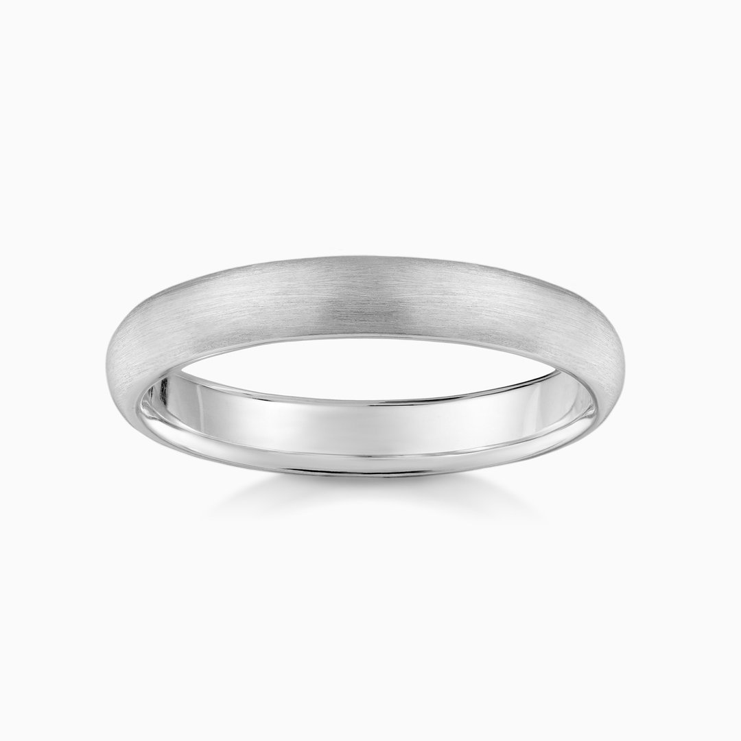 925银戒指 简约情侣对戒客制【Frankness Jewellery】 - 对戒 - 银 银色