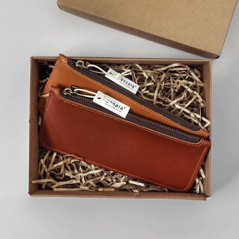 真皮铅笔袋 - 铅笔盒/笔袋 - 其他材质 