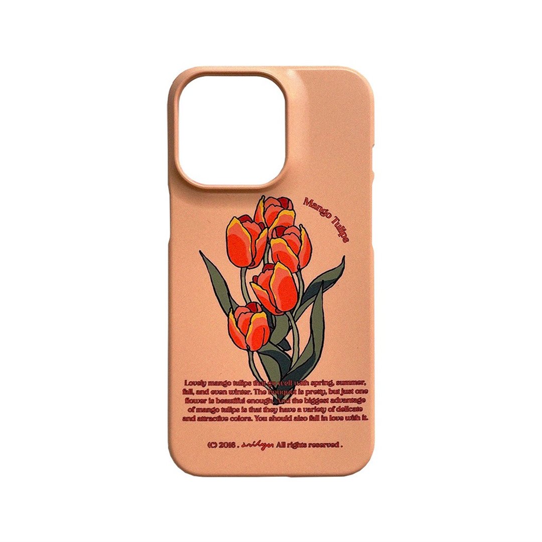 Mango Tulip 02_Matt Hard Case_MagSafe - 手机壳/手机套 - 其他材质 多色