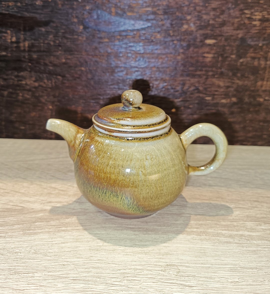 柴烧手拉坯茶壶 - 莺歌李玟睿 - 茶具/茶杯 - 陶 
