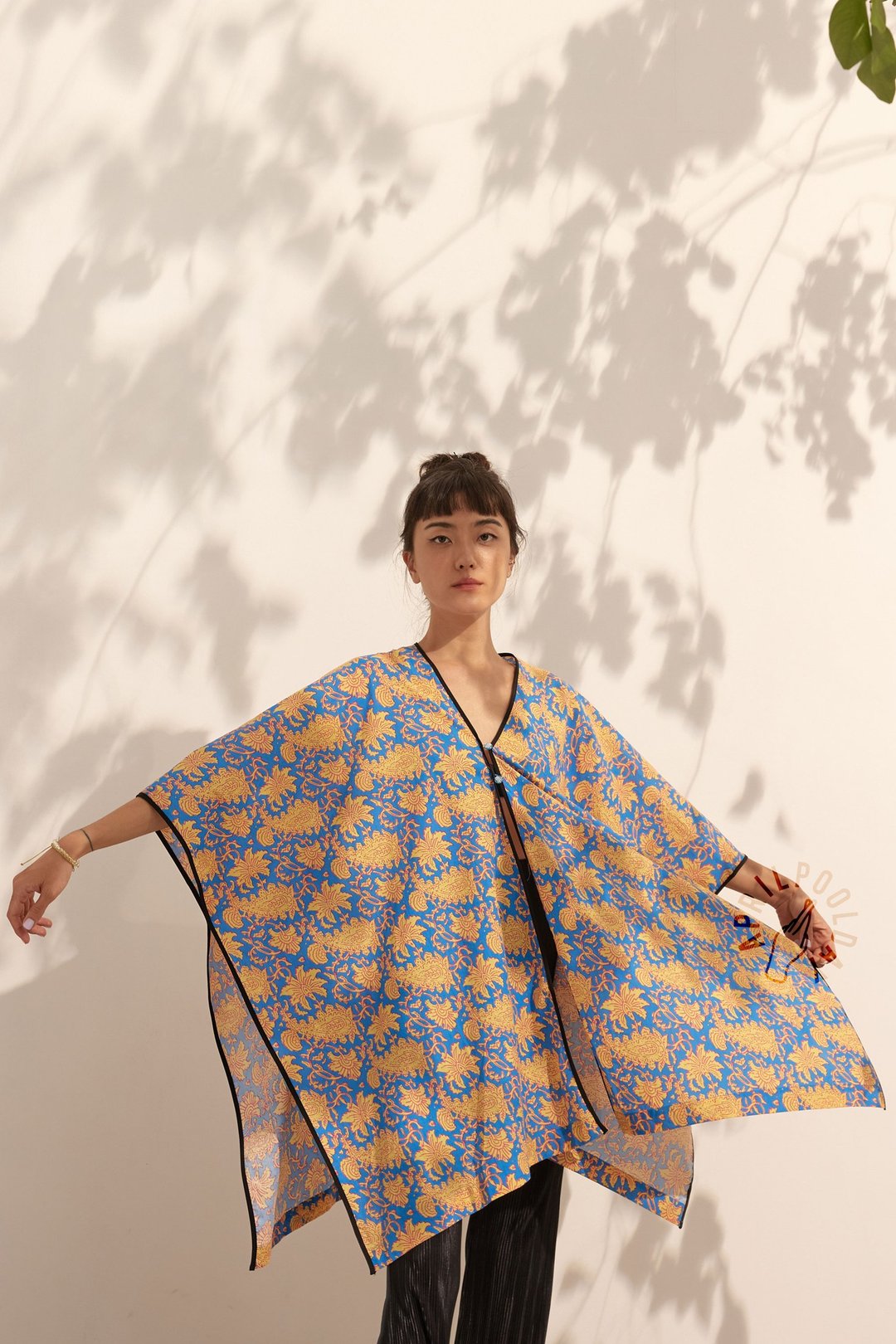 Aprilpoolday / PONCHO / Tikki Paisley / F - 女装上衣 - 其他材质 多色