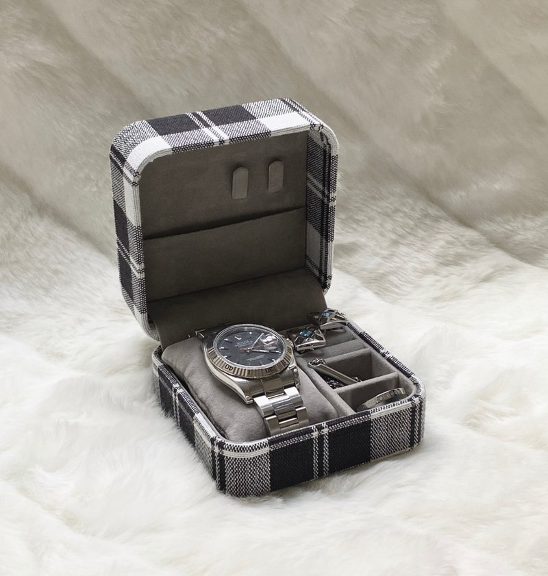 Watch and Accessories Box (Phakaoma) - 其他 - 棉．麻 黑色