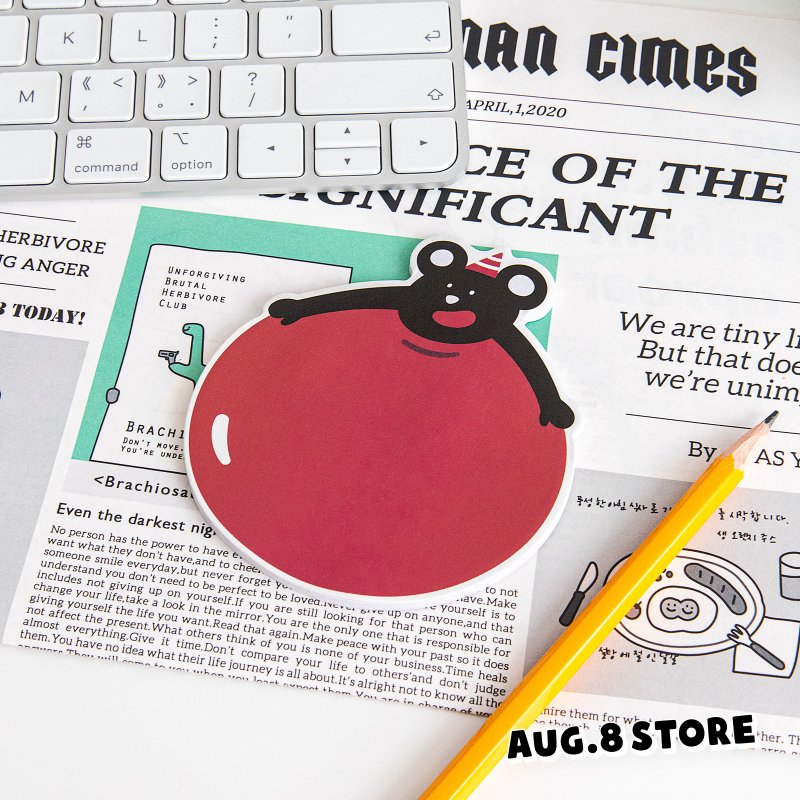 AUG8 STORE 苹果游乐园便签纸/贴 N次贴 - 便条纸/标签贴 - 纸 
