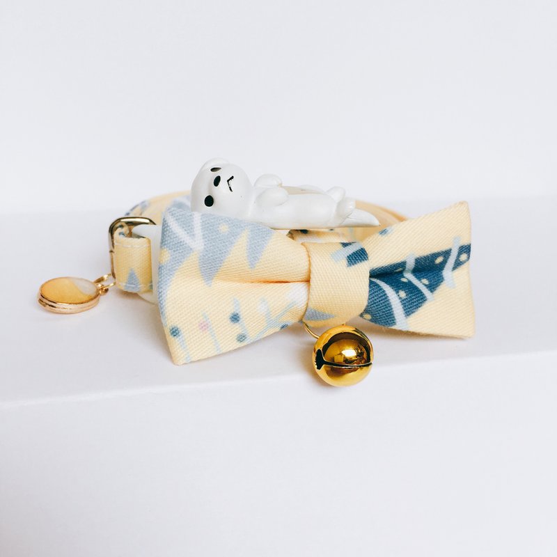 MaoFenBiBi 太阳与沙滩 - 手工项圈 & 手作项圈 - 项圈/牵绳 - 棉．麻 