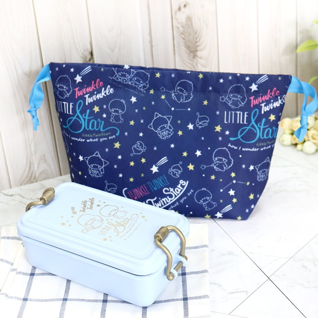 【Little Twin Stars】双子星 美型不锈钢隔热餐盒(附同款收纳袋) - 便当盒/饭盒 - 不锈钢 