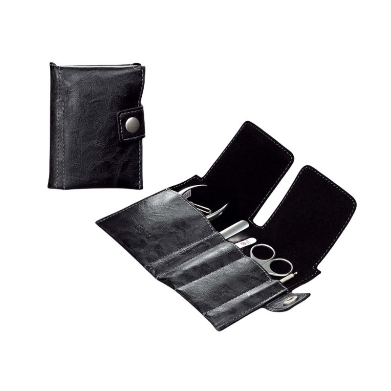 日本绿钟匠之技锻造钢修容5件组旅行随身包(G-3107) - 其他 - 不锈钢 