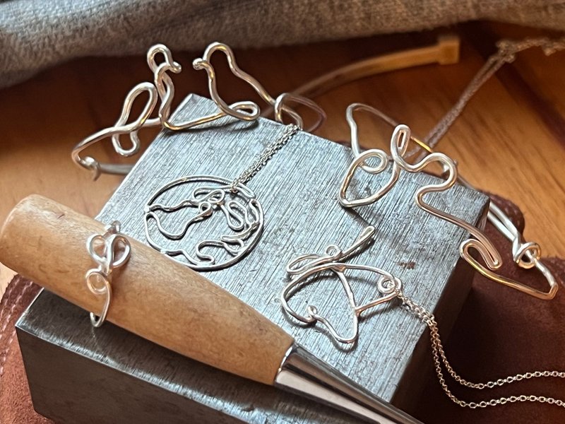 一人成班 写出自己的故事 金工工作坊 - 金工/饰品 - 纯银 