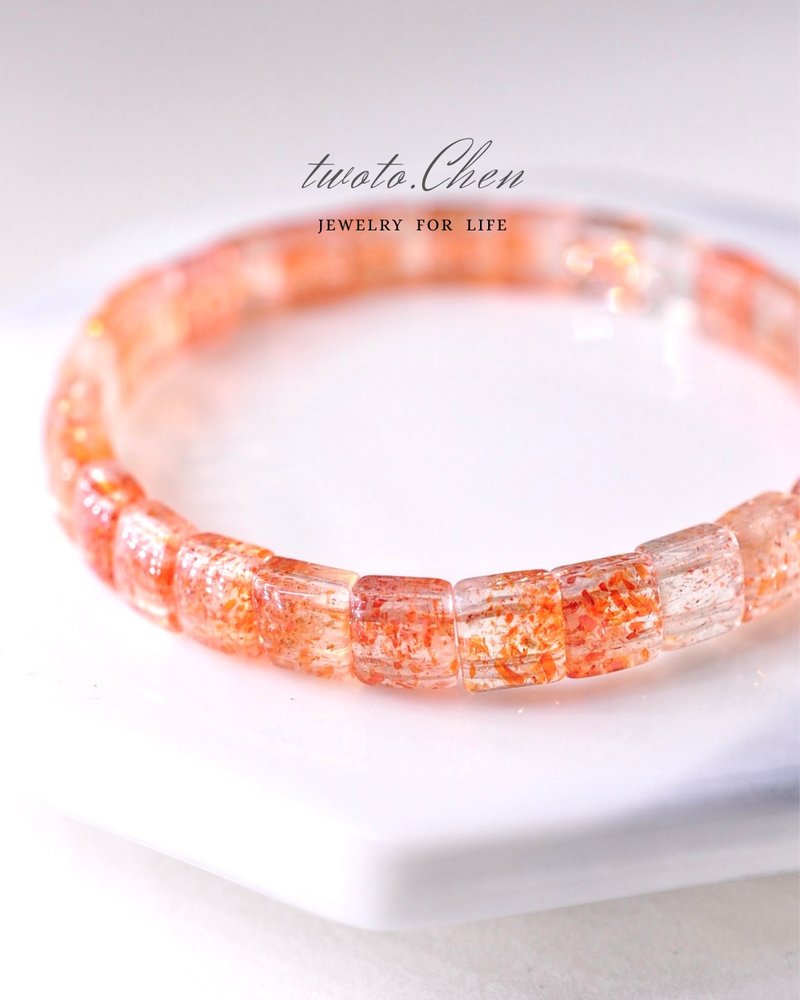 严菜单品 | 顶级阿鲁沙手排。 自信 健康 避邪 - 手链/手环 - 水晶 红色