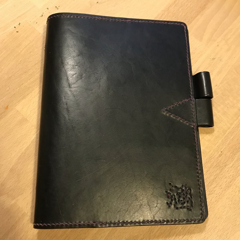 纯手工制20孔活页笔记本免费印字 - 笔记本/手帐 - 真皮 多色