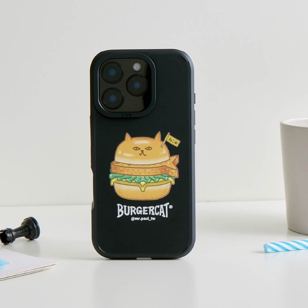 保罗先生 喵堡BurgerCat峡谷强悍MagSafe iPhone手机壳 - 手机壳/手机套 - 塑料 多色