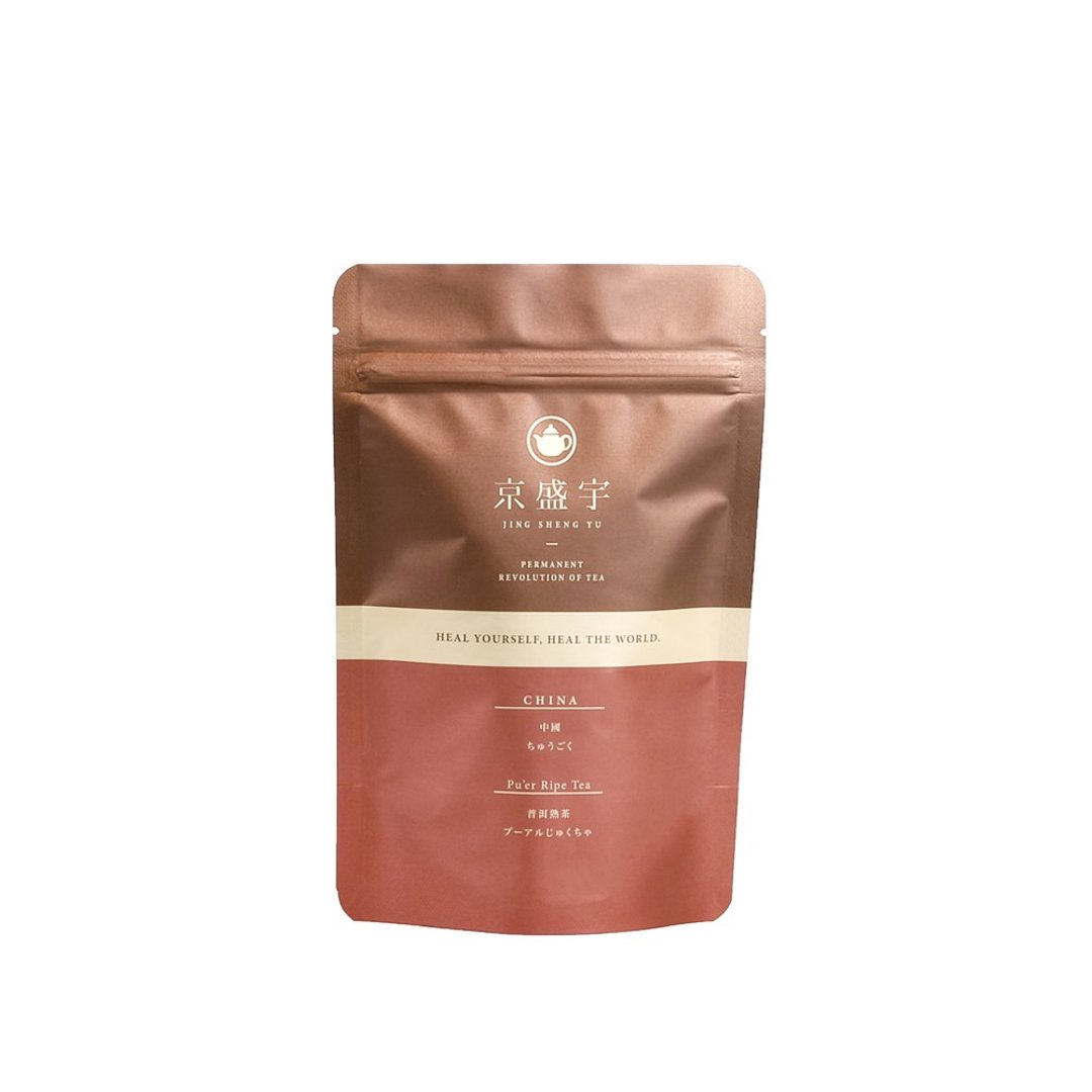 京盛宇【茶包】光之茶-中国普洱熟茶-原叶袋茶12入 - 茶 - 新鲜食材 金色