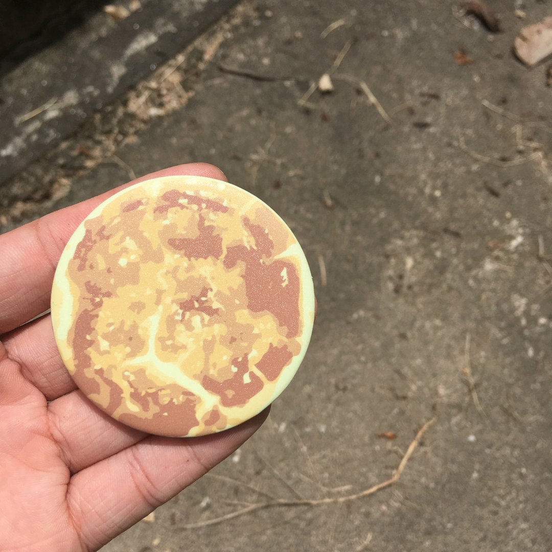 磁石贴开瓶器 | 老婆饼 - 冰箱贴/磁贴 - 其他金属 黄色