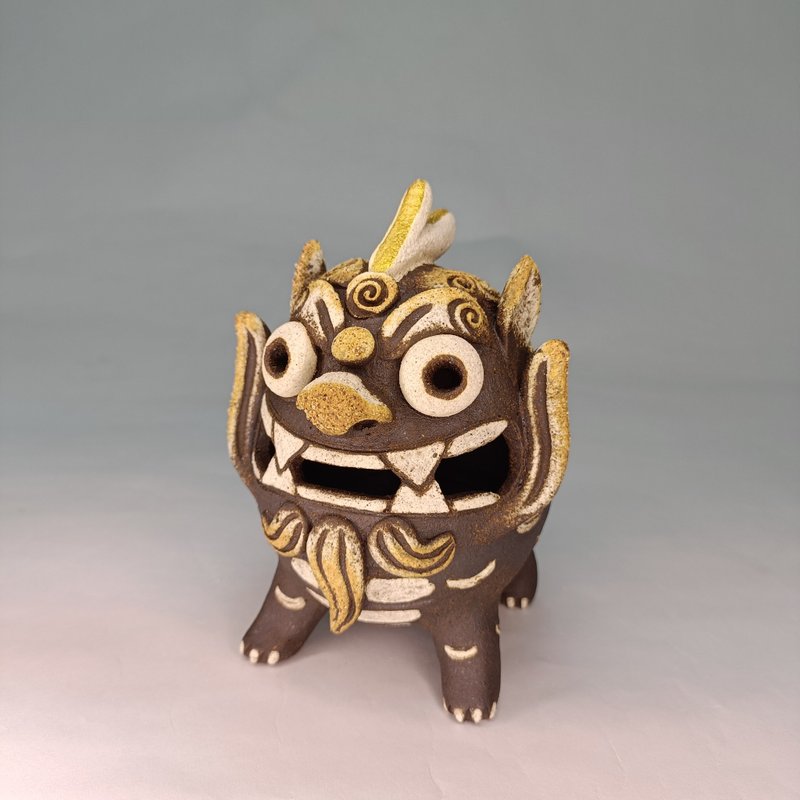 上古四祥兽-角端/陶艺品/原创 - 摆饰 - 陶 