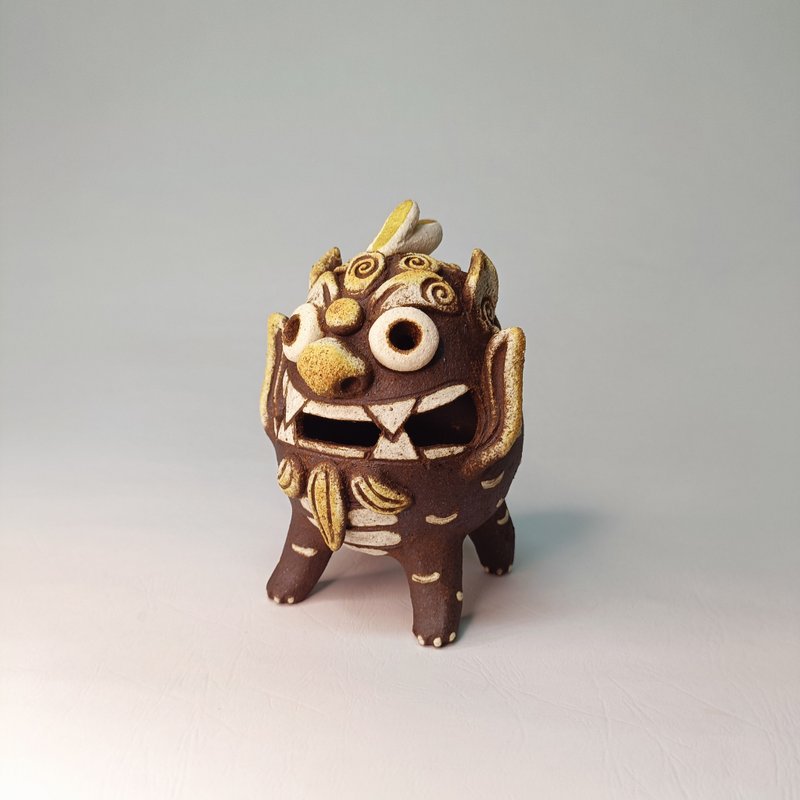 上古四祥兽-角端/陶艺品/原创 - 摆饰 - 陶 