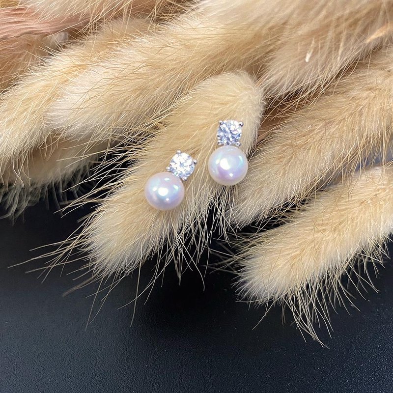 ENDRO ACC 唯爱珍珠耳环 - 耳环/耳夹 - 珍珠 多色