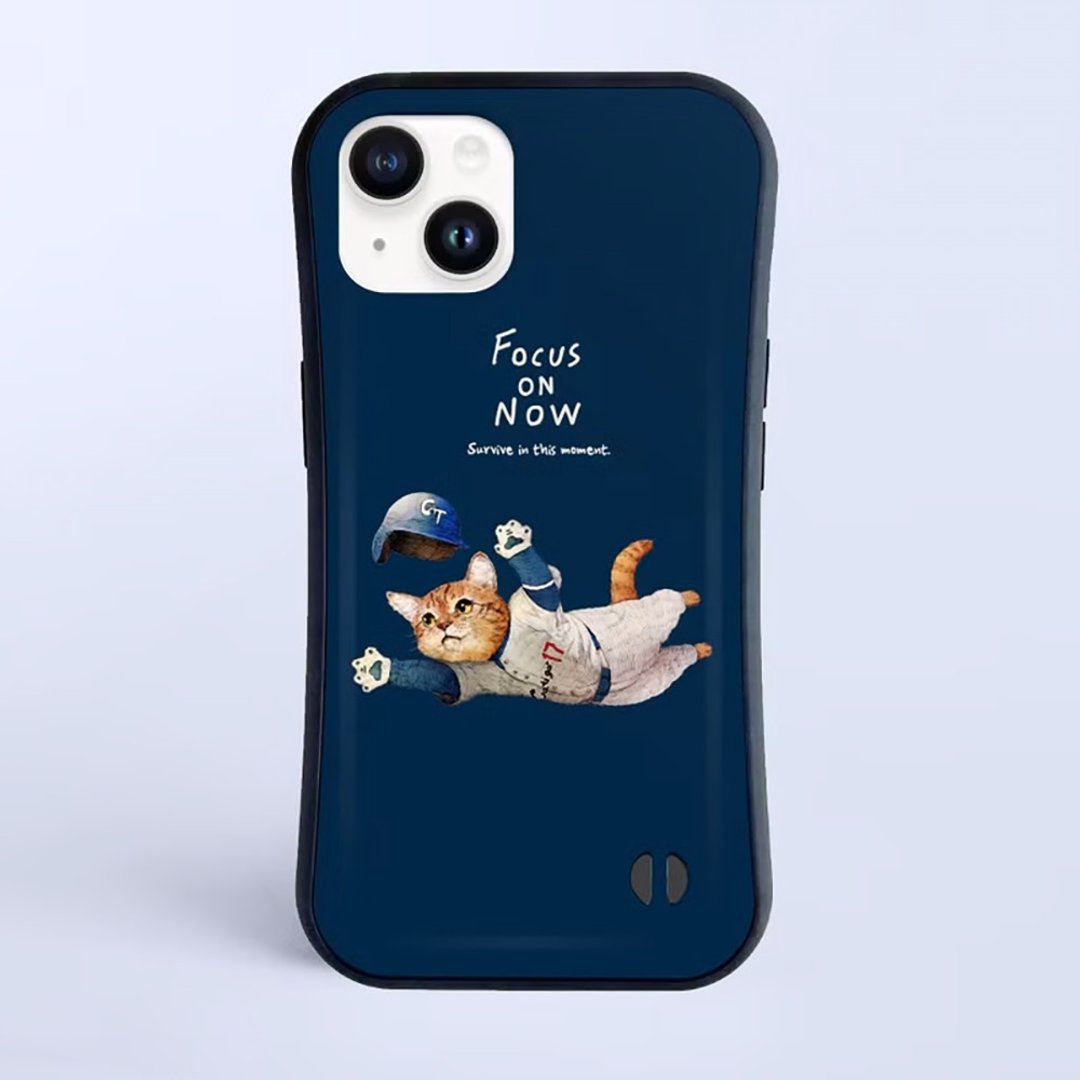 FOCUS ON NOW / 防撞握把iPhone保护壳 - 手机壳/手机套 - 塑料 白色