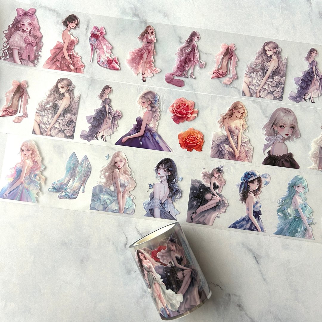 RimaRima 原创 PET 胶带 maskingtape 〜Dress Collection〜 rimarima - 纸胶带 - 其他材质 