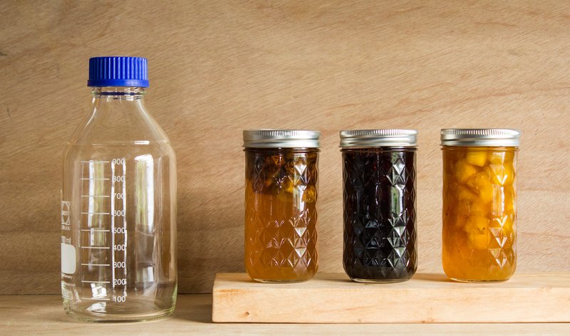 夏日汽泡魔法：自然发酵 凤梨 \ 梅子 \ 桑葚苏打 DIY 组合 - 其他 - 其他材质 粉红色