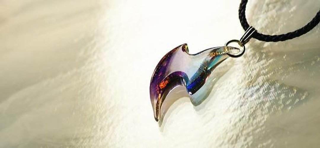 [Made to order] Flame ice dance - 项链 - 其他金属 