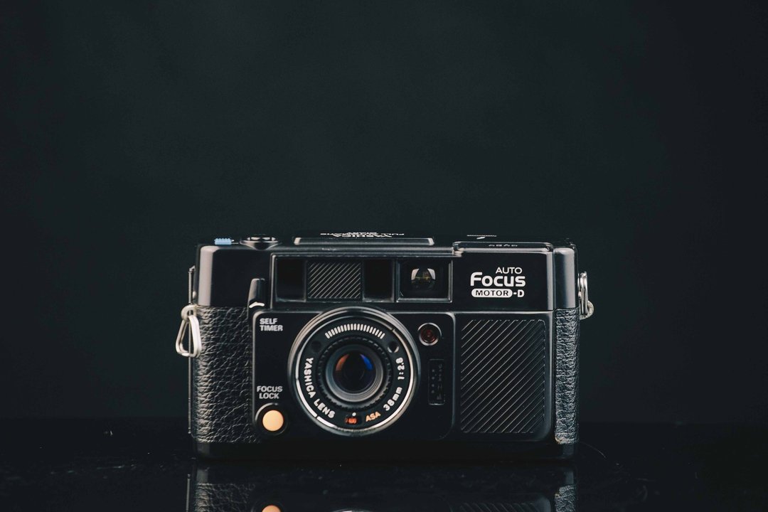 YASHICA AUTO FOCUS MOTOR-D #495 #135底片相机 - 相机 - 其他金属 黑色