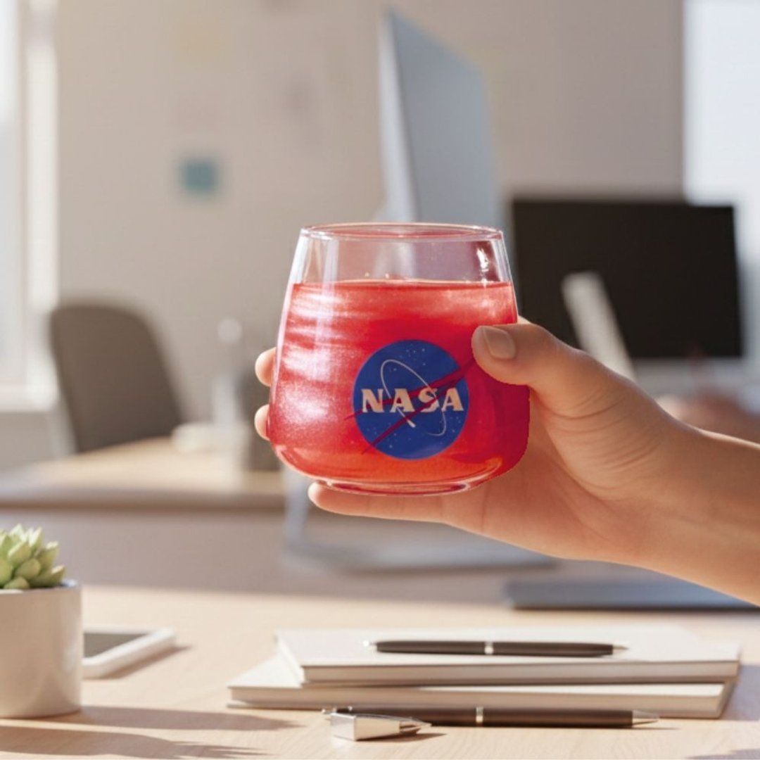 NASA液态宇宙旋转杯 - 玻璃杯 - 玻璃 