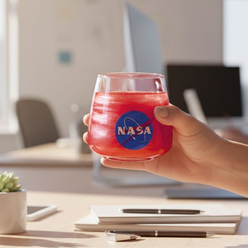 NASA液态宇宙旋转杯 - 玻璃杯 - 玻璃 