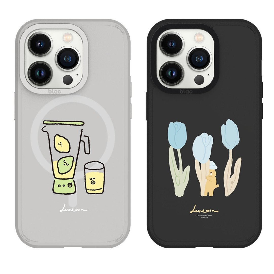 Lunexin无耳猫峡谷强悍MagSafe iPhone手机壳 - 手机壳/手机套 - 硅胶 多色