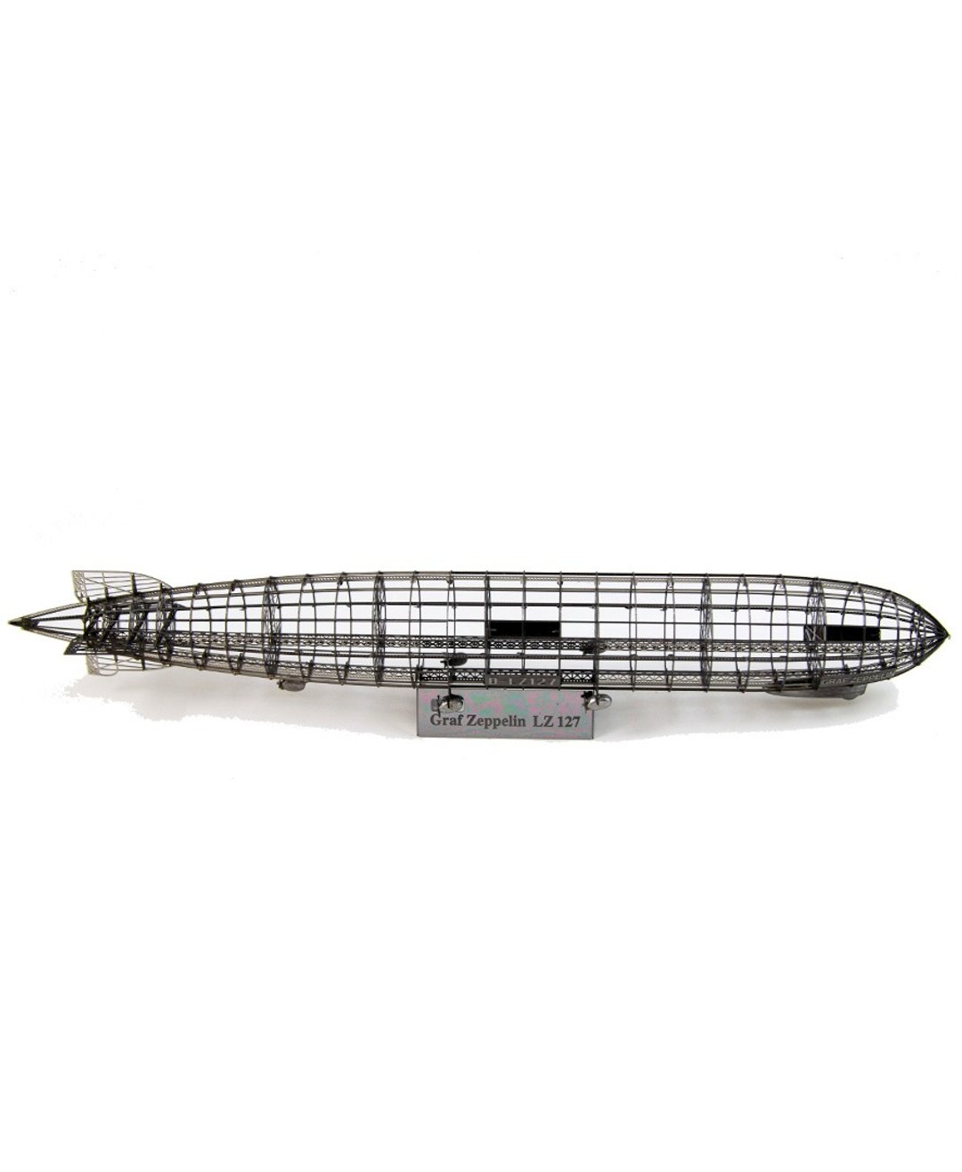 日本Aerobase齐柏林飞船Graf Zeppelin LZ127不锈钢精细飞船模型 - 其他 - 其他金属 灰色