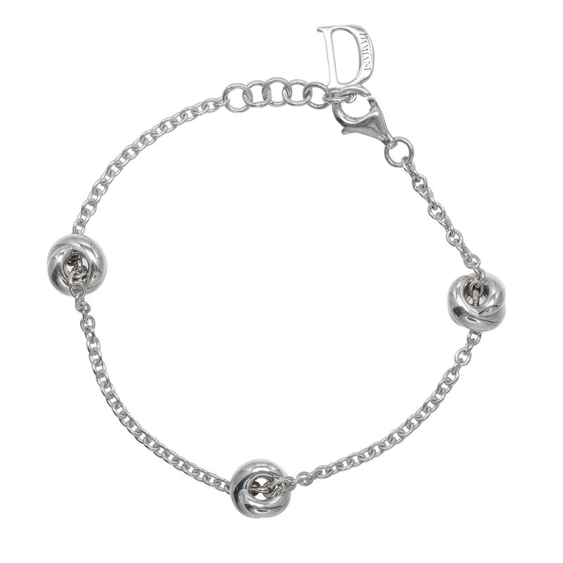 【日本直邮】Damiani 手链 银 925 约 10g 【二手】 - 手链/手环 - 银 银色