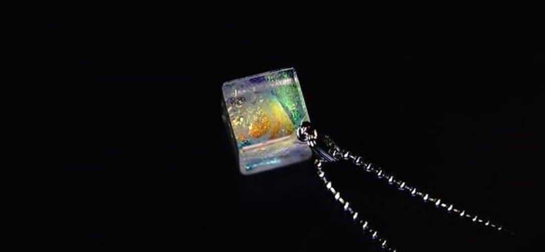 Snow cube ~ Brightness ~ - 项链 - 其他金属 