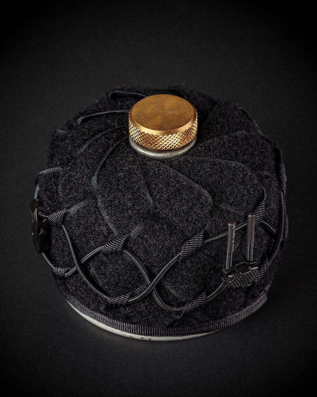 DEVIL FRUIT 230 OD Gas cover 高山瓦斯罐套 手工编织 战术 - 露营用品 - 尼龙 黑色
