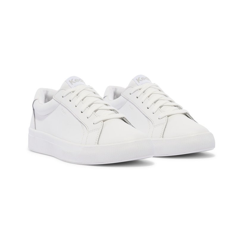 KEDS PURSUIT LEATHER 经典绑带皮革休闲鞋 WH67808 - 女款休闲鞋 - 真皮 