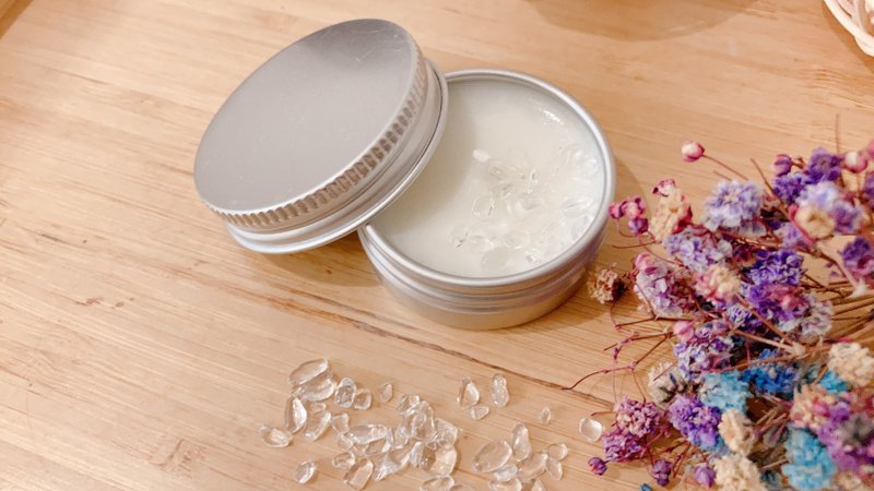 白水晶纯天然大豆蜡精油香氛蜡烛#茶树净化之烛 - 蜡烛/烛台 - 精油 