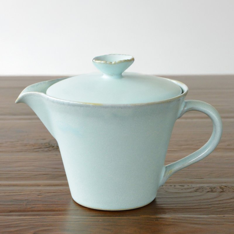 瀬戸焼　みずはだ　花ポット　急須|ポット|お茶 - 茶具/茶杯 - 陶 蓝色