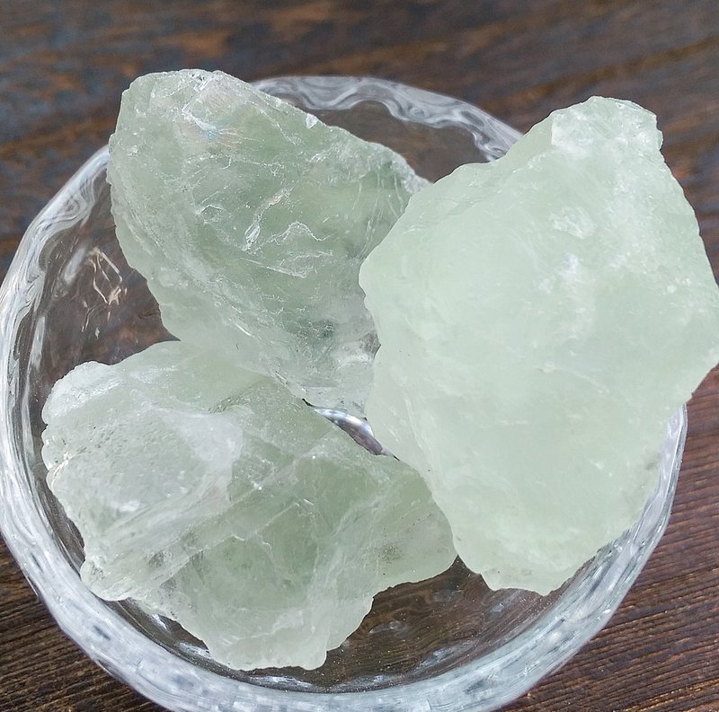 Fluorite 福建产地  绿萤石 原石 天然矿石 原矿 - 摆饰 - 其他材质 