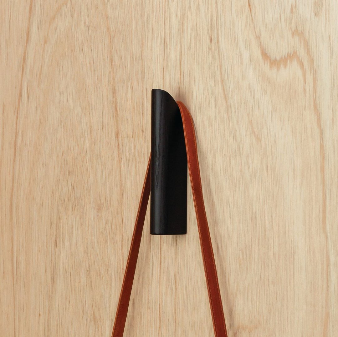 SLIDE Hook | 白蜡木挂钩 | 黑 - 其他家具 - 木头 黑色