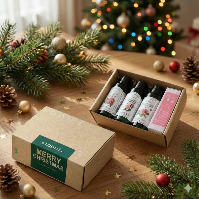 玫瑰圣诞旅程体验组 - 旅行套装 - 塑料 