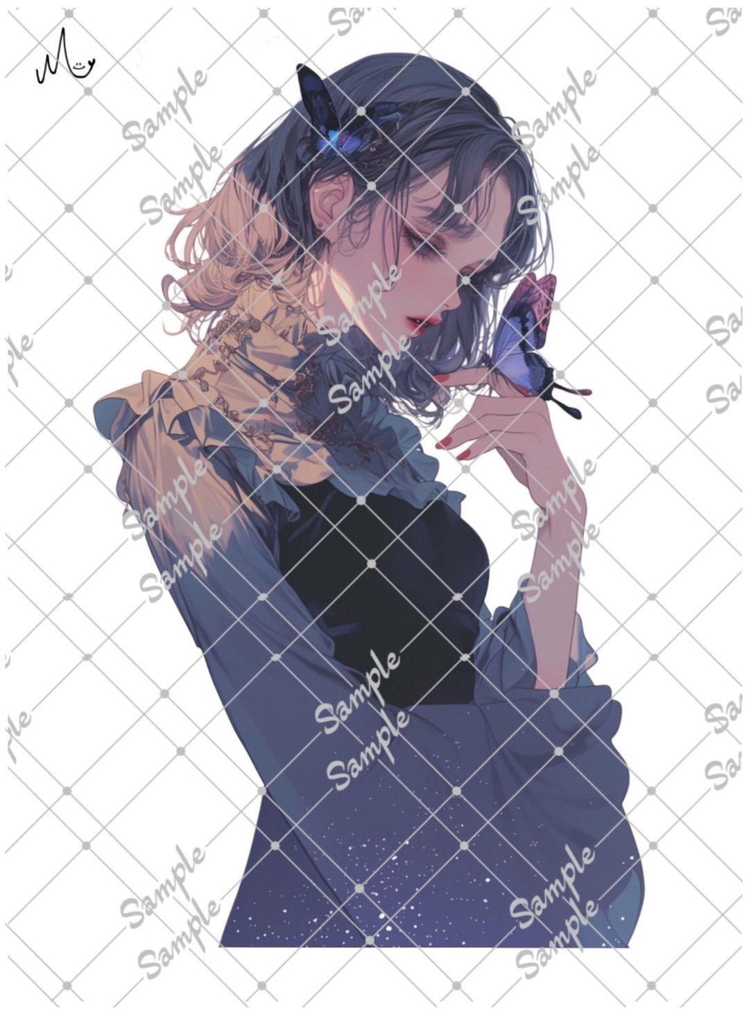 原创人物贴纸 10月新品 - 贴纸 - 纸 