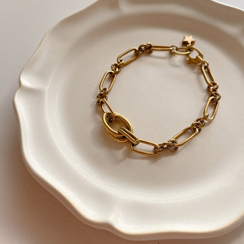 星古城-黄铜手链 - 手链/手环 - 铜/黄铜 多色