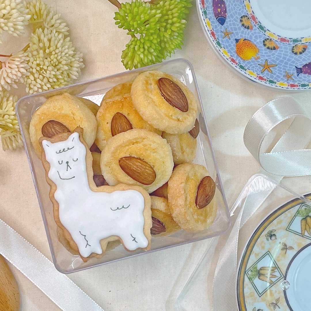 钻石沙布蕾饼干盒 草泥马 - 手工饼干 - 新鲜食材 