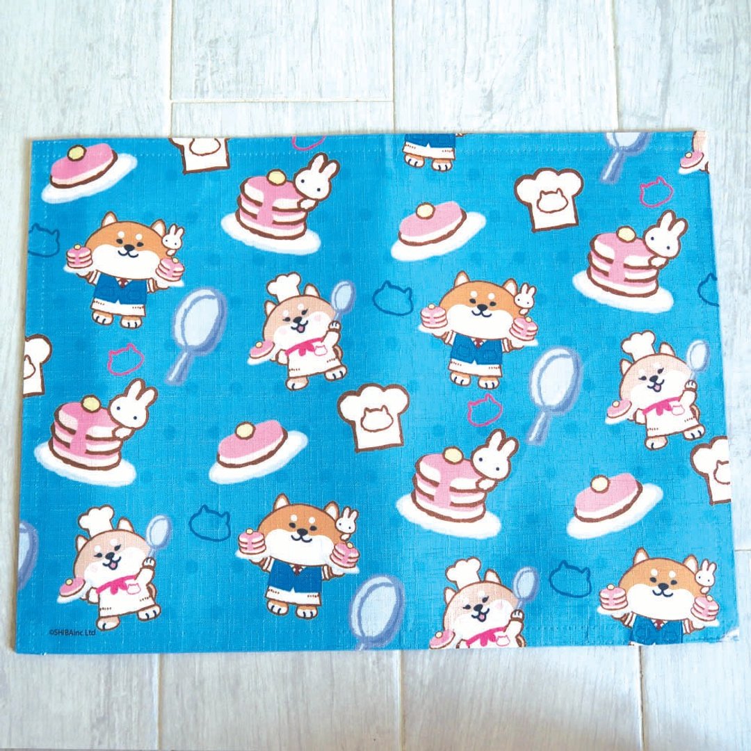 SHIBE SHIBAinc 柴犬工房 柴犬餐厅 柴犬 环保餐垫 - 餐垫/桌巾 - 聚酯纤维 蓝色