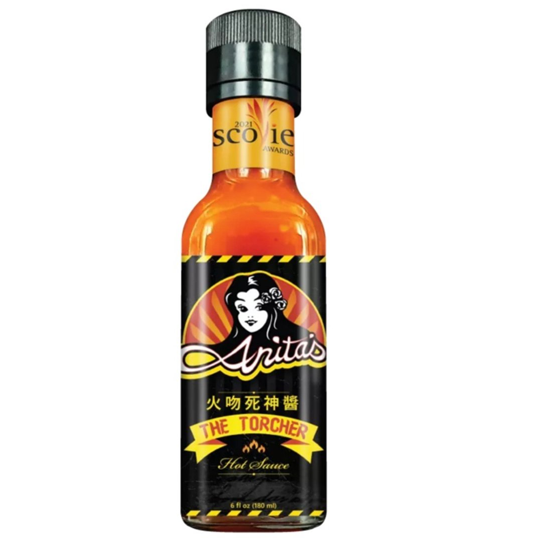 Anita's 安妮塔 火吻死神辣椒酱 五辛素200ml - 酱料/调味料 - 玻璃 红色