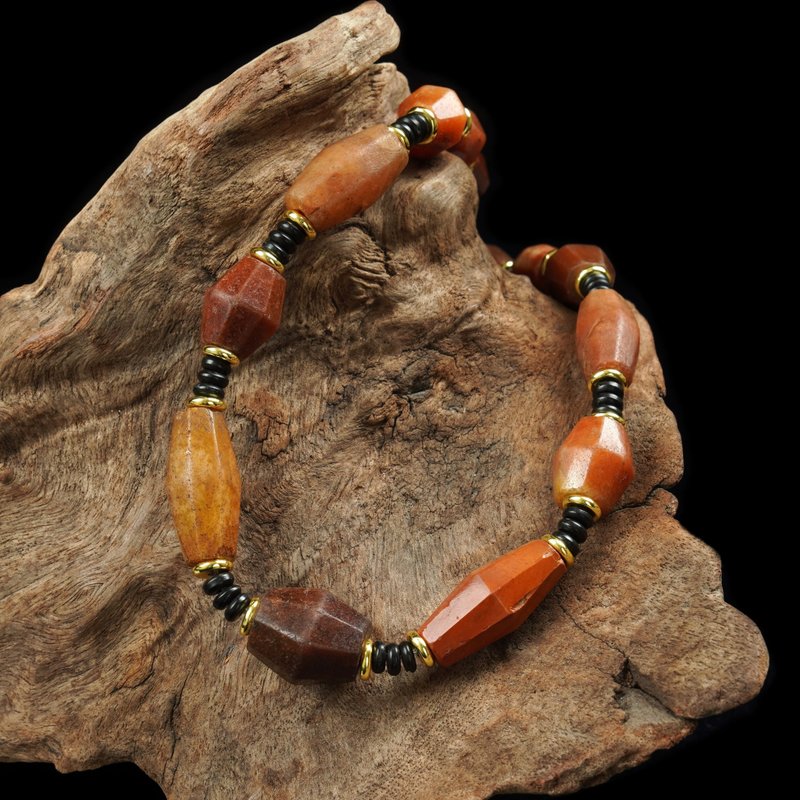 西亚八棱古珠链 (链长 50 厘米) - 长链 - 其他材质 