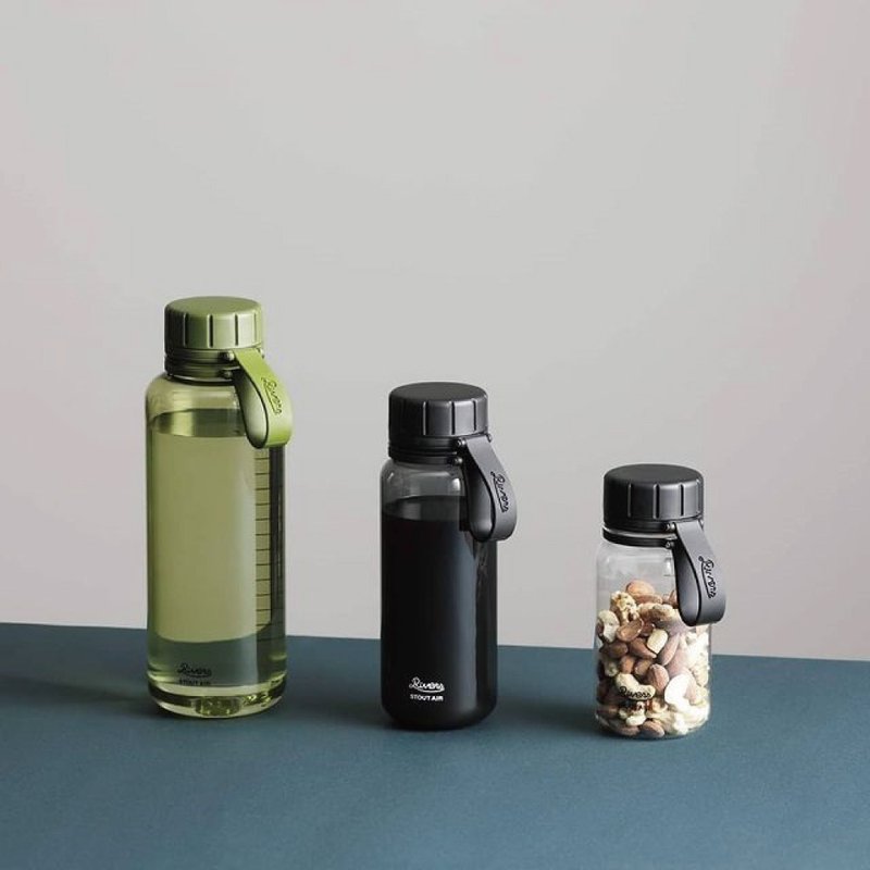 *日本 Rivers STOUT AIR冷水瓶400ml / 共3色 - 水瓶/水壶 - 树脂 多色