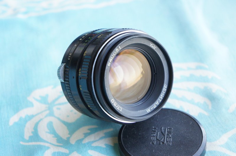 MC ZENITAR-M 镜头 50mm f/1.7 适用于 M42 ZENIT 佳能尼康 - 相机 - 其他材质 
