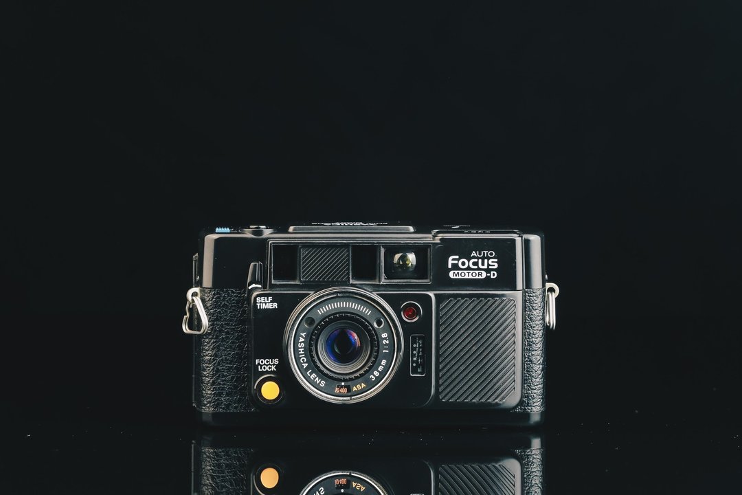 YASHICA AUTO FOCUS MOTOR-D #7757 #135底片相机 - 相机 - 其他金属 黑色