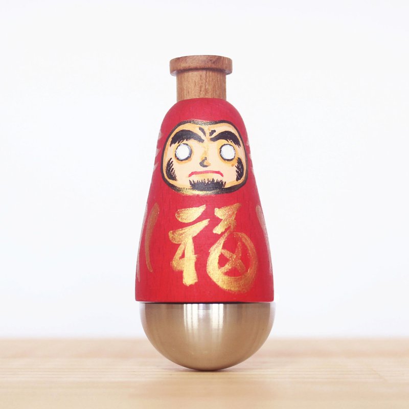 闻森笛 – 红色福气不倒翁 卡祖笛 KAZOO 公仔 - 吉他/乐器 - 木头 红色