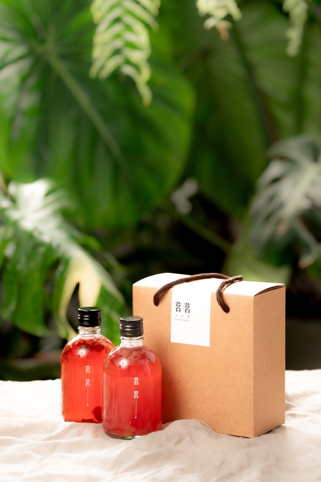 茗茗康普茶香槟 永续精品康普茶 经典疗愈小礼盒2瓶入(养气玫瑰) - 健康/养生 - 新鲜食材 